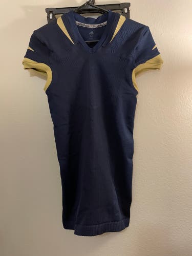 Adidas GT Core Notre Dame Navy Blue Football Jersey Size Medium