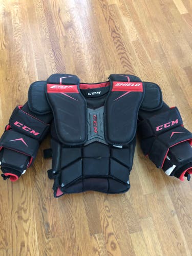 Used Large CCM  Extreme Flex Shield Pro Goalie Chest Protector