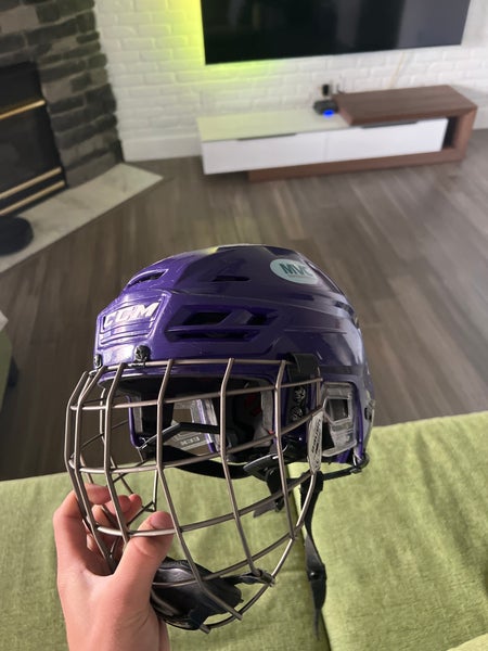 Used Large CCM Pro Stock Resistance Helmet
