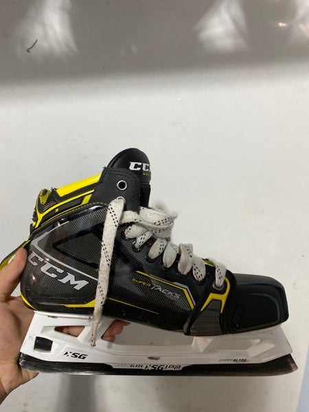 Used CCM Regular Width Size 9.5 AS3 pro Hockey Goalie Skates