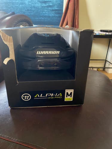 New Medium Warrior Alpha One Pro Helmet