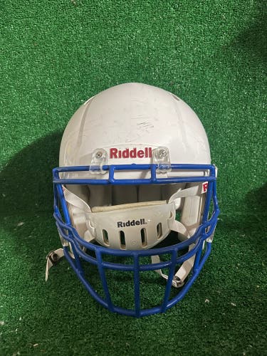 Adult XL (Extra Large) - Riddell Speed Football Helmet - White