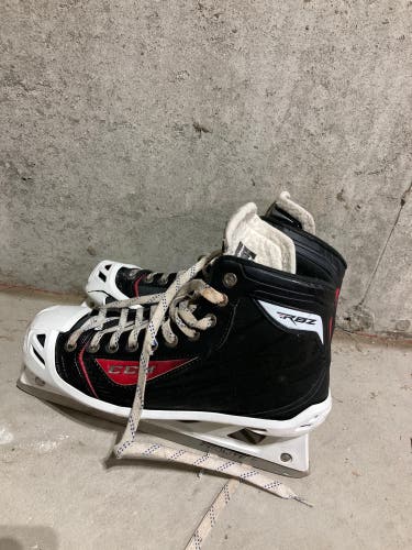 Used CCM Regular Width Size 9.5 RBZ 70 Hockey Goalie Skates