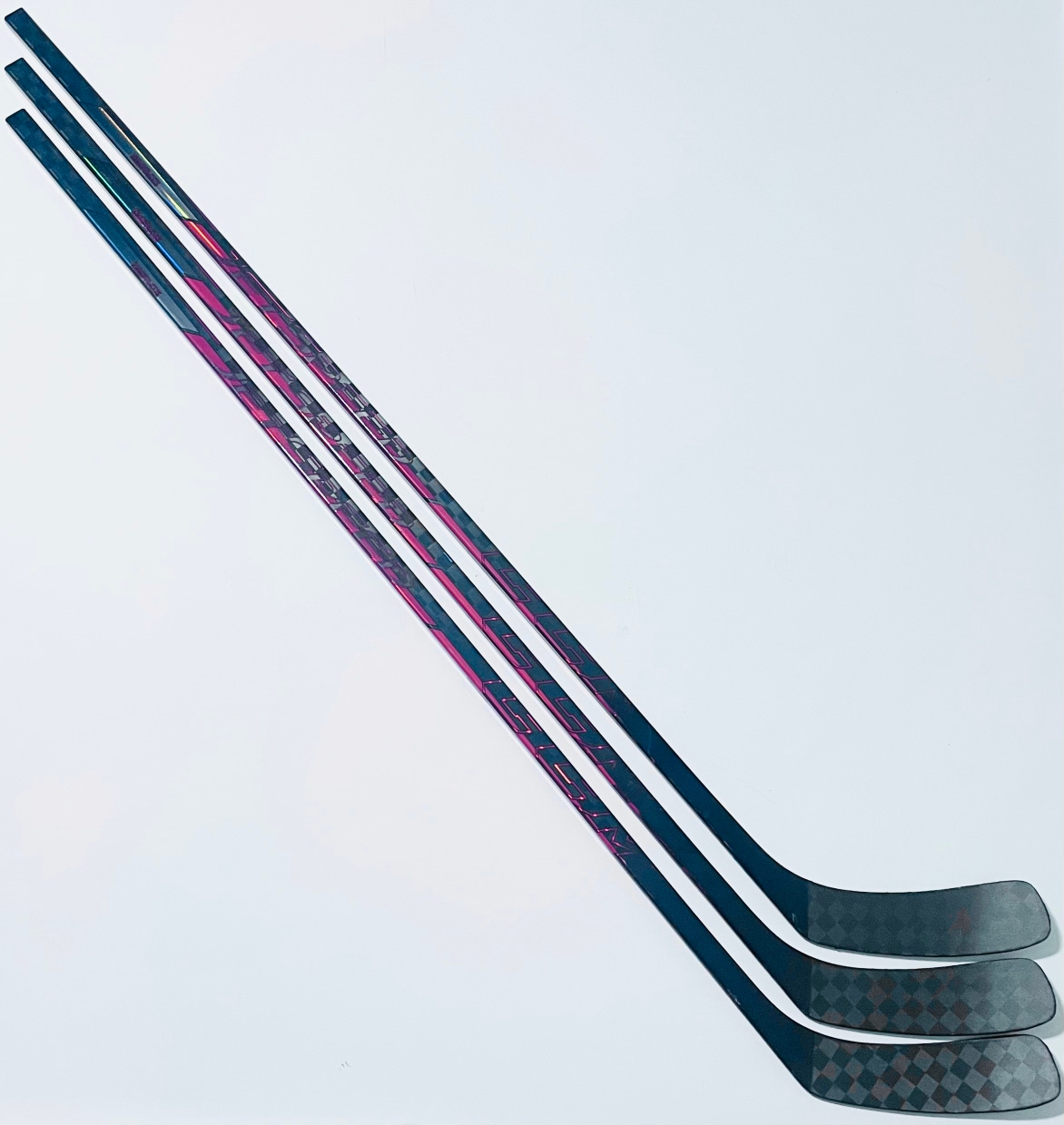 3 Pack CCM Jetspeed FT4 Pro Hockey Sticks-LH-85 Flex-Custom Toe Curve-Stick' Em Grip