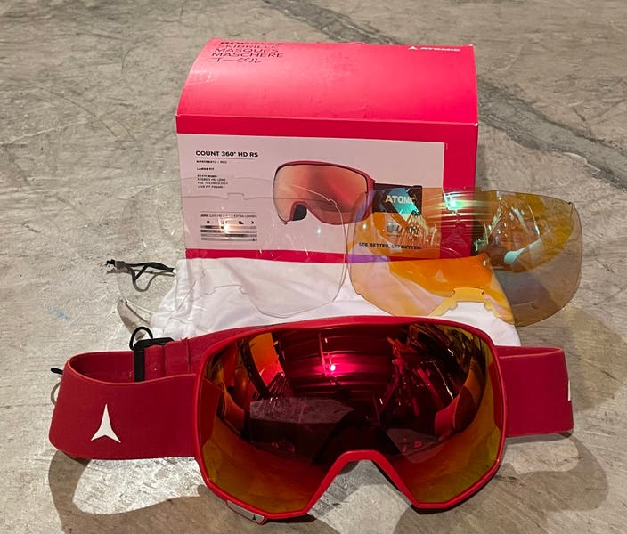 New Atomic Count 360 HD RS Goggles | SidelineSwap | Buy and Sell