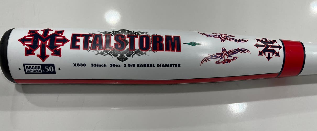 METALSTORM 33/30 (-3) BBCOR Alloy Bat
