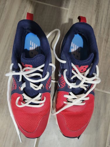 Blue Used Size 6.5 (Women's 7.5) Turf Cleats New Balance Low Cut