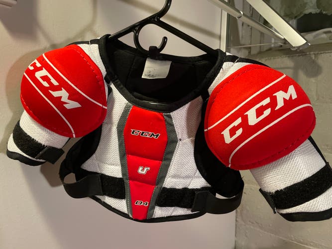 Used Large CCM U+ Shoulder Pads