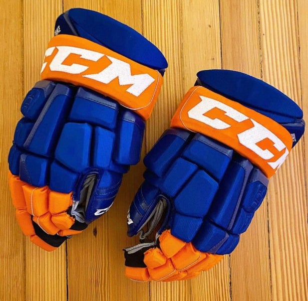 CCM 14" New York Islanders Pro Stock Gloves