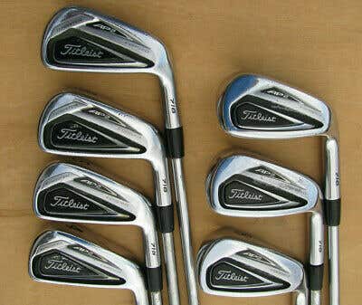Titleist 716 AP2 Iron Set 5-PW,AW KBS Tour Stiff Steel Right Handed