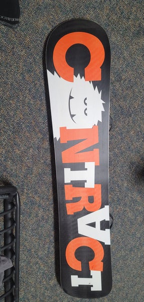 Men's Contract 163 Snowboard All Mountain With bindings