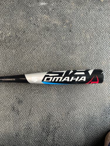 Used BBCOR Certified Alloy (-3) 28 oz 31" Omaha 518 Bat