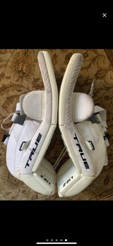 33" True Pro Stock Goalie Leg Pads