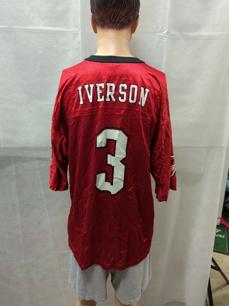 Vintage Philadelphia 76ers Allen Iverson Reebok Jersey Size 2X-Large -  ShopperBoard