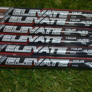 True Temper Elevate Tour VS5 Pro 5-Pw Iron Shaft Set 38.75" Steel X-stiff