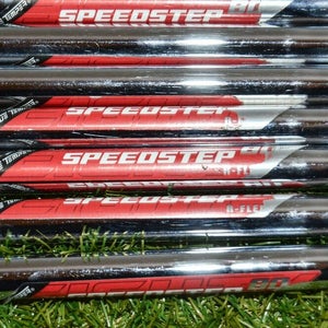 True Temper Speedstep 80 4-Pw Iron Shaft set 37.75" Regular Steel