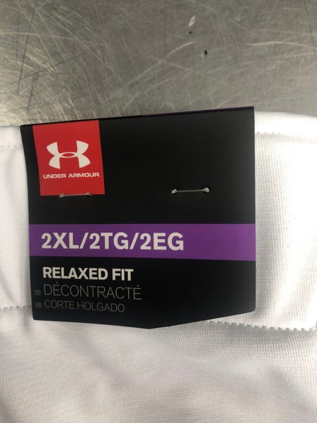 Used Under Armour BB/SB Pant Mens White 2X 11730-S000042237