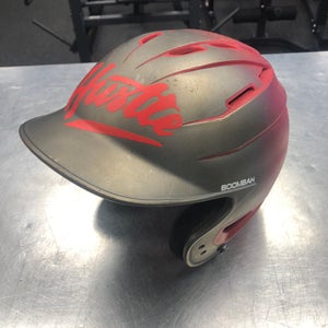 Boombah Used Red Batting Helmet
