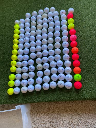 135 Callaway Assorted Golf Balls