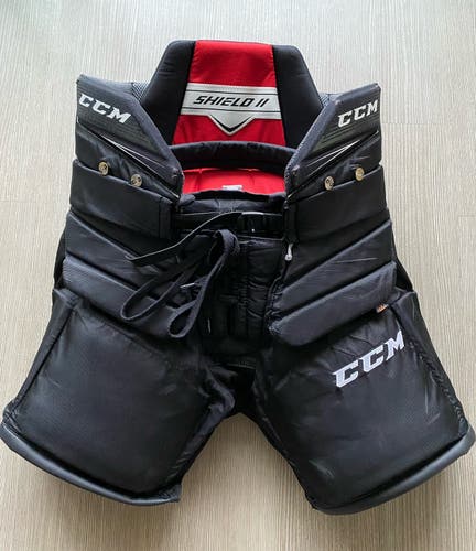 CCM Extreme Flex II Shield Pro Senior Hockey Goalie Pants - Size - Small