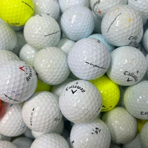 50 Assorted Premium AAA Callaway Golf Balls....Tours, Hot, Bite, Hex, & More
