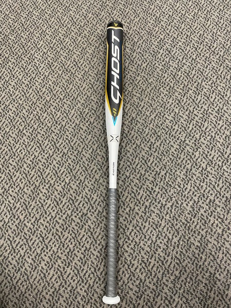 USED ONCE Easton Ghost Double Barrel 33” -11 Fastpitch bat