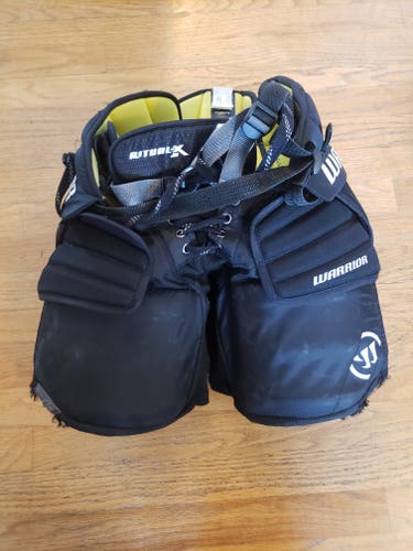 Junior Used Small Warrior Ritual X Hockey Goalie Pants