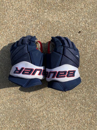 Used Bauer 14" Pro Stock Vapor 1X Pro Gloves