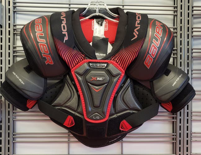 New Junior Large Bauer X Shift Pro Shoulder Pads