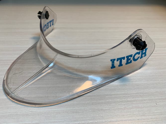 Itech N6 Dangler - Clear - Goalie Combo Neck Guard Nectech N6 -  Tim Thomas Style