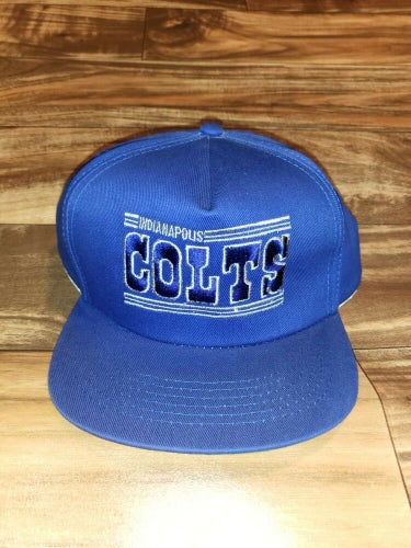 Vintage Indianapolis Colts NFL Football Sports Hat Cap Vtg Drew Pearson Snapback