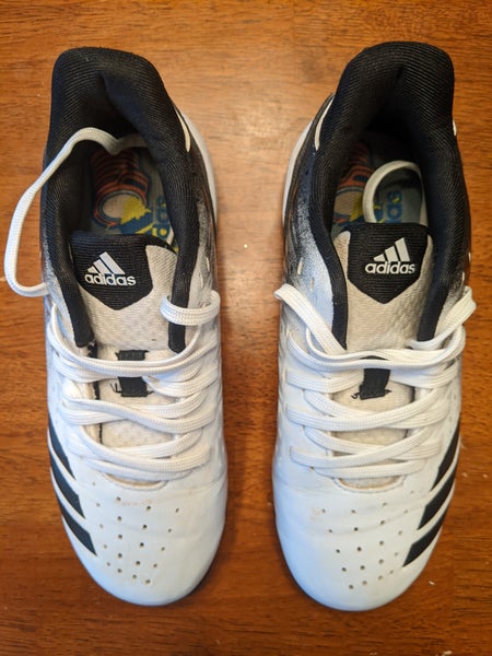 White Size 3 Used Youth Kid's Molded Cleats Adidas Boost icon 4