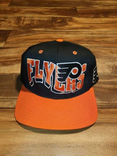 Vintage Philadelphia Flyers Hockey NHL Hockey Sports Hat Cap Vtg Snapback