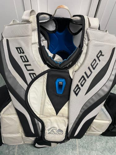 Used Large Bauer Reactor 6000 Goalie Chest Protector