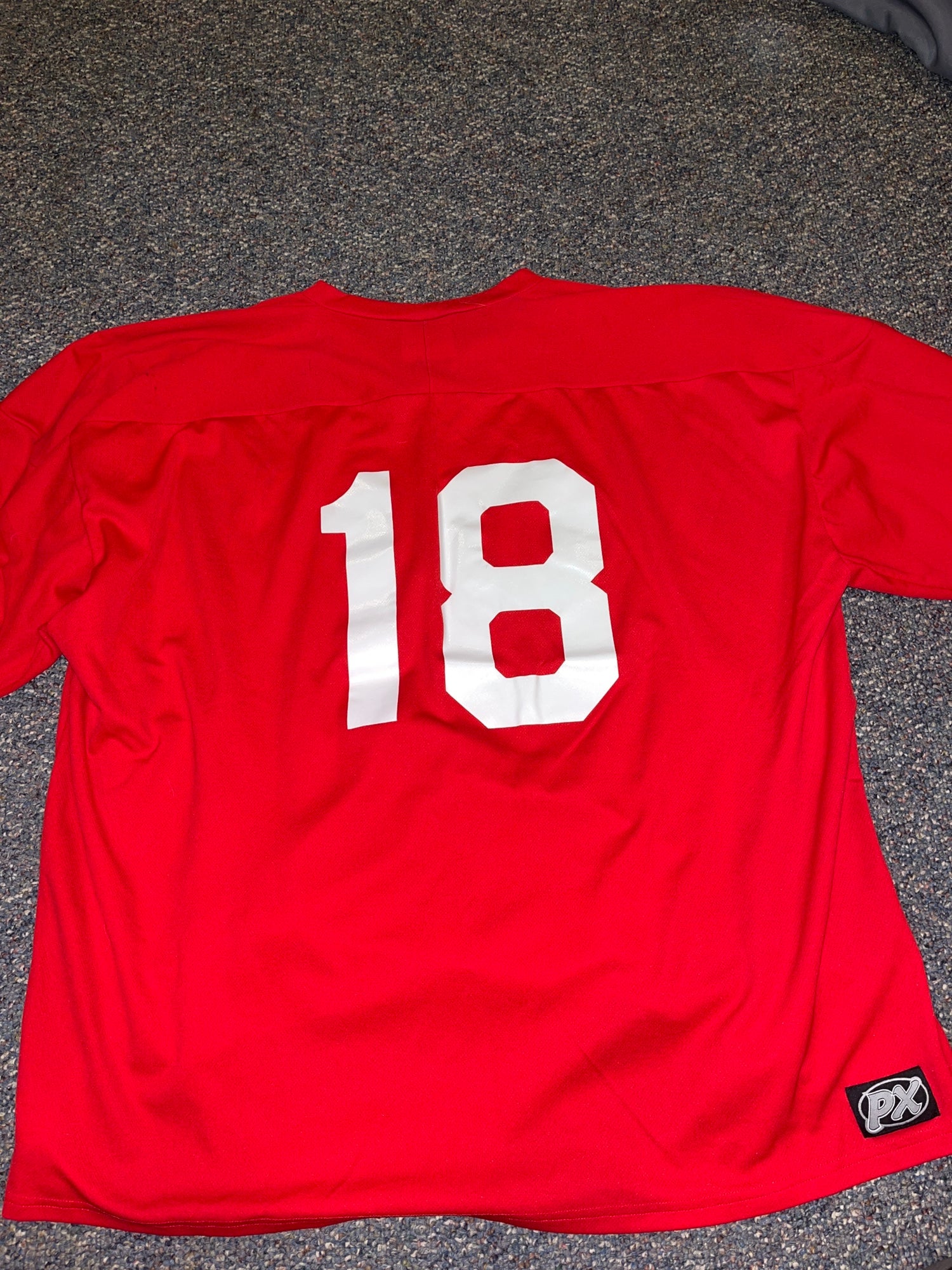 Meijer AAA. Red hockey jersey