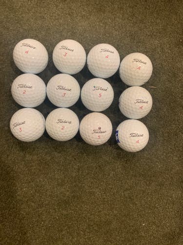 Used Titleist Pro V1x Balls