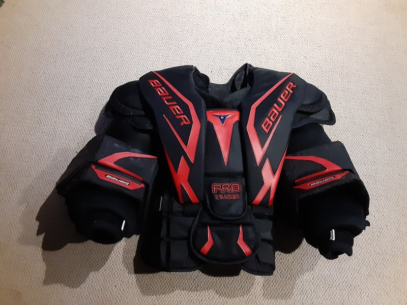 Used XL Bauer ULTRA PRO Goalie Chest Protector Pro Stock