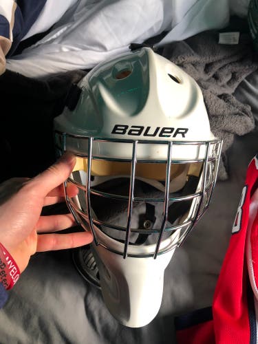 Used Bauer NME 3 Goalie Mask