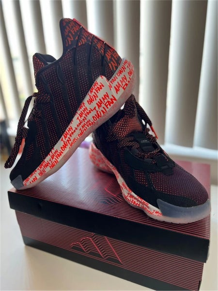 Used Men's Size 8.5 (Women's 9.5) Adidas Dame 7 Shoes