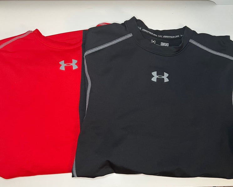 Under Armour cold gear compression shirts lot