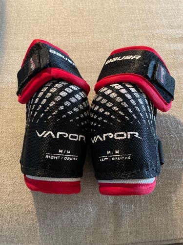 Junior Bauer Vapor Elbow Pads (size M)