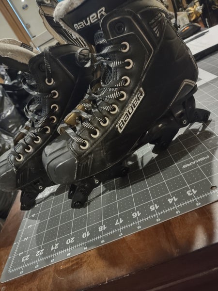 Roller Hockey Skates Senior Used Bauer Nexus 800 Regular Width Size 7.5