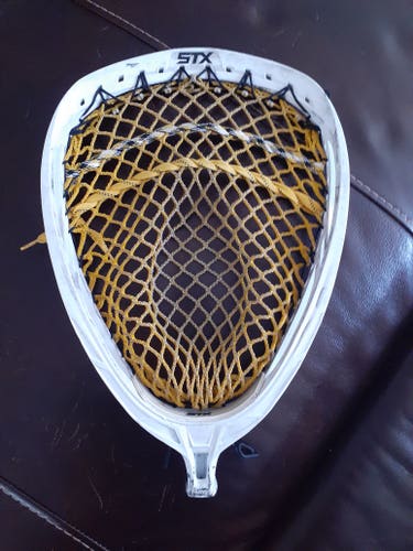 Used Strung STX Shield Goalie Head