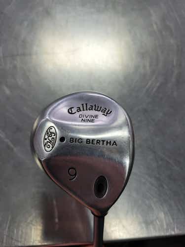 Used Callaway Bb Divine 9 9 Wood Regular Flex Graphite Shaft Fairway Woods