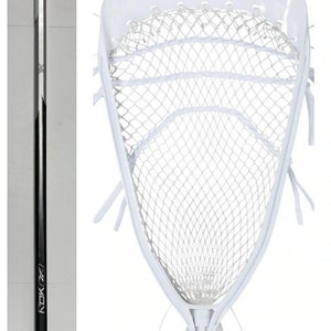 Warrior Wall JR Box Lacrosse Goalie Head Reebok 7k Shaft Complete Stick 40 Black