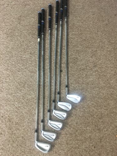 Used Men's Nike Right Handed VR Forged Pro Combo Iron Set Regular Flex 6 Pieces Steel Shaft