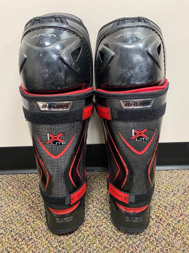 Bauer Vapor 1X Lite Shin Pads 15” Used