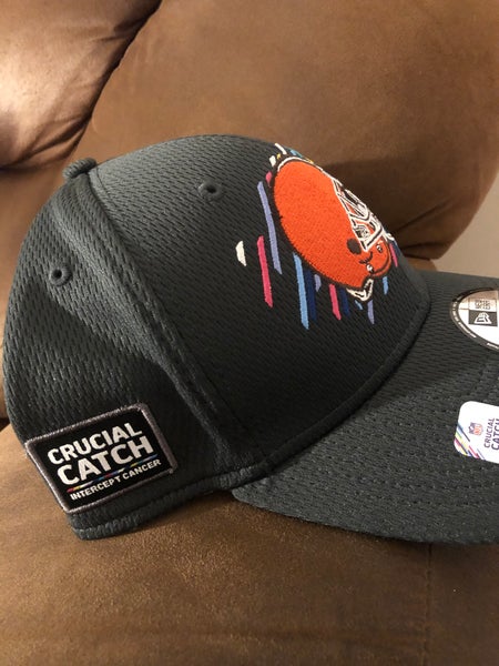 Denver Broncos Crucial Catch Intercept Cancer New Era Hat M/L