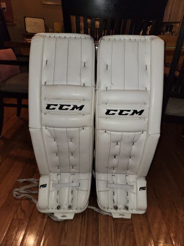 CCM Retro Flex PRO Goalie Leg Pads 34+2