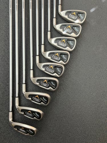 Men's Right Handed Uniflex Steel Shaft Big Bertha Fusion Iron Set